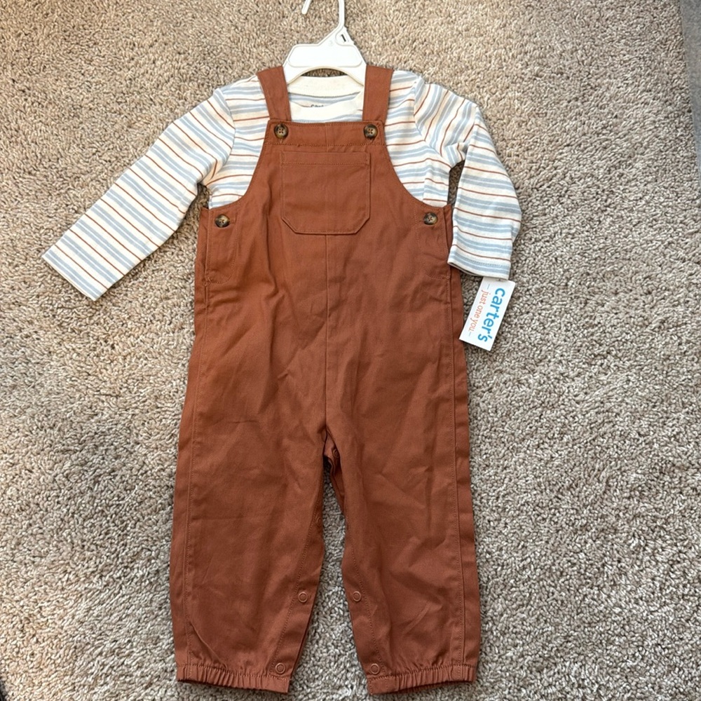 Carter’s Boys Overall Matching Set Size 12M